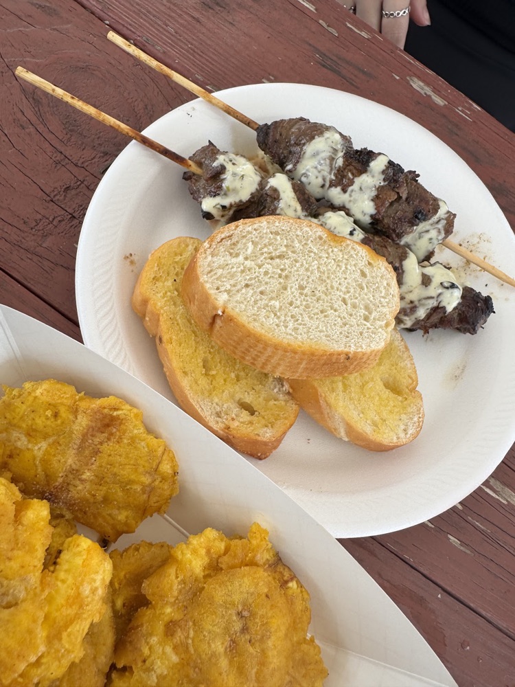 The food